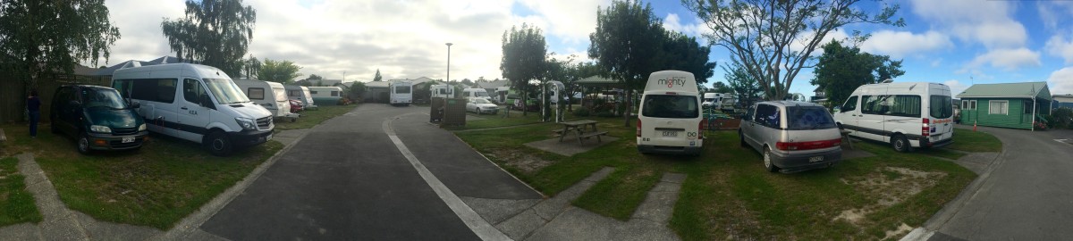 Christchurch-Campingplatz-Neuseeland