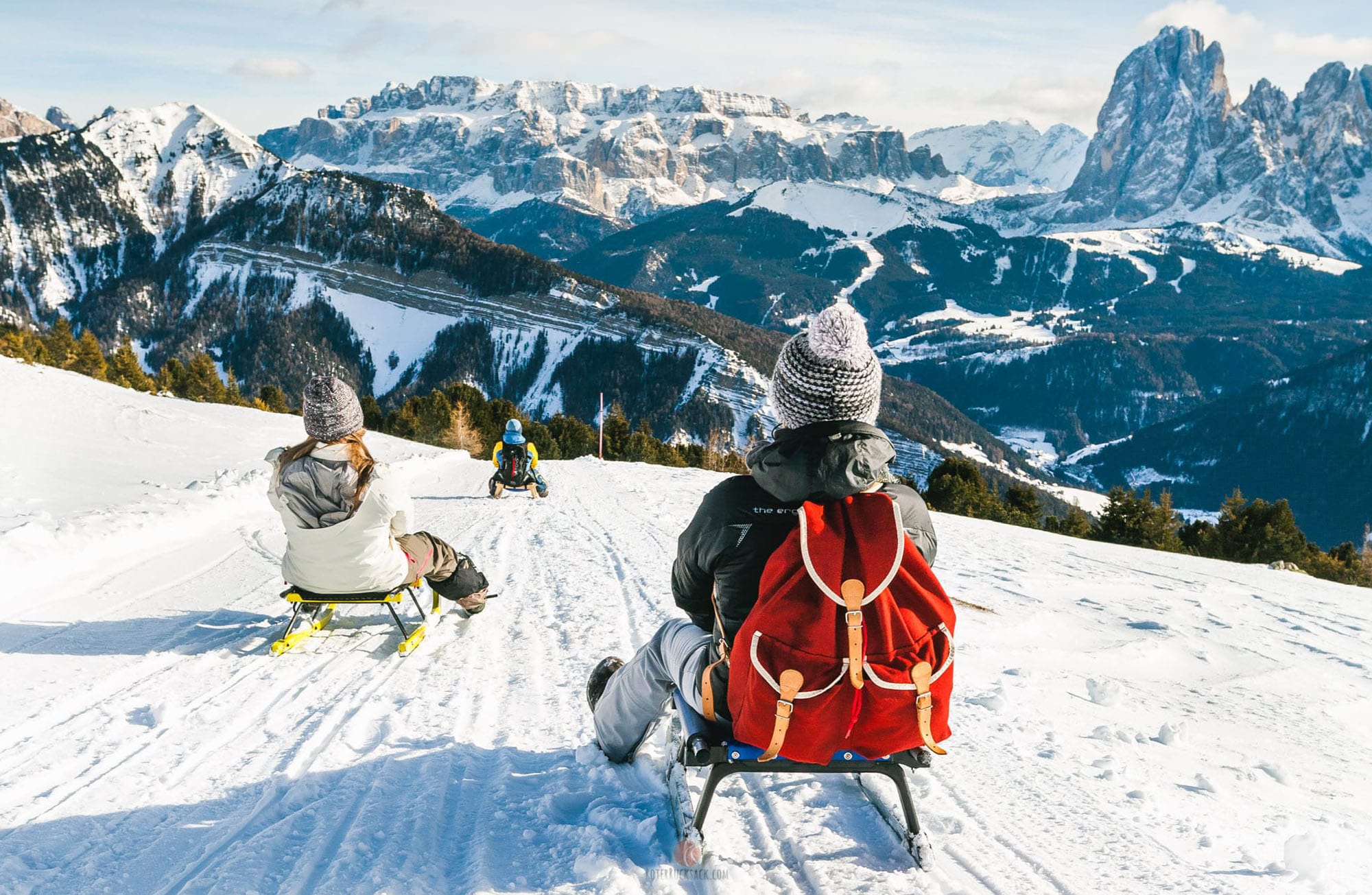 Rodelbahn Raschötz in Gröden – Rodeln in Südtirol