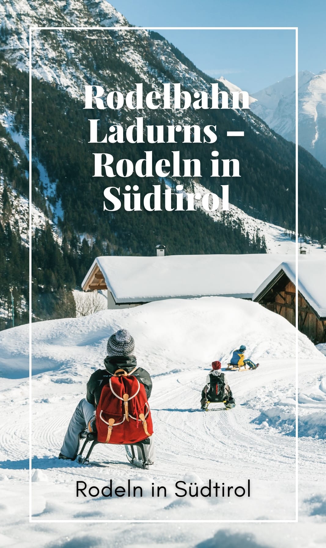 Rodelbahn Ladurns – Rodeln in Südtirol